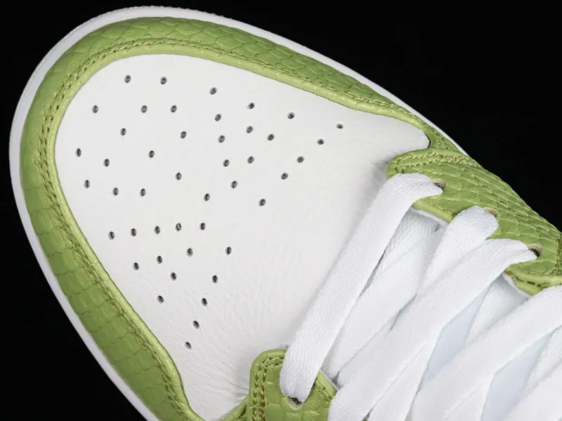 All categories Air Jordan Jordan series basketball shoes Air Jordan 1 Mid Air Jordan 1 Mid SE "Green Python" AJ1 Joe 1 Green Snake DV2959-113
